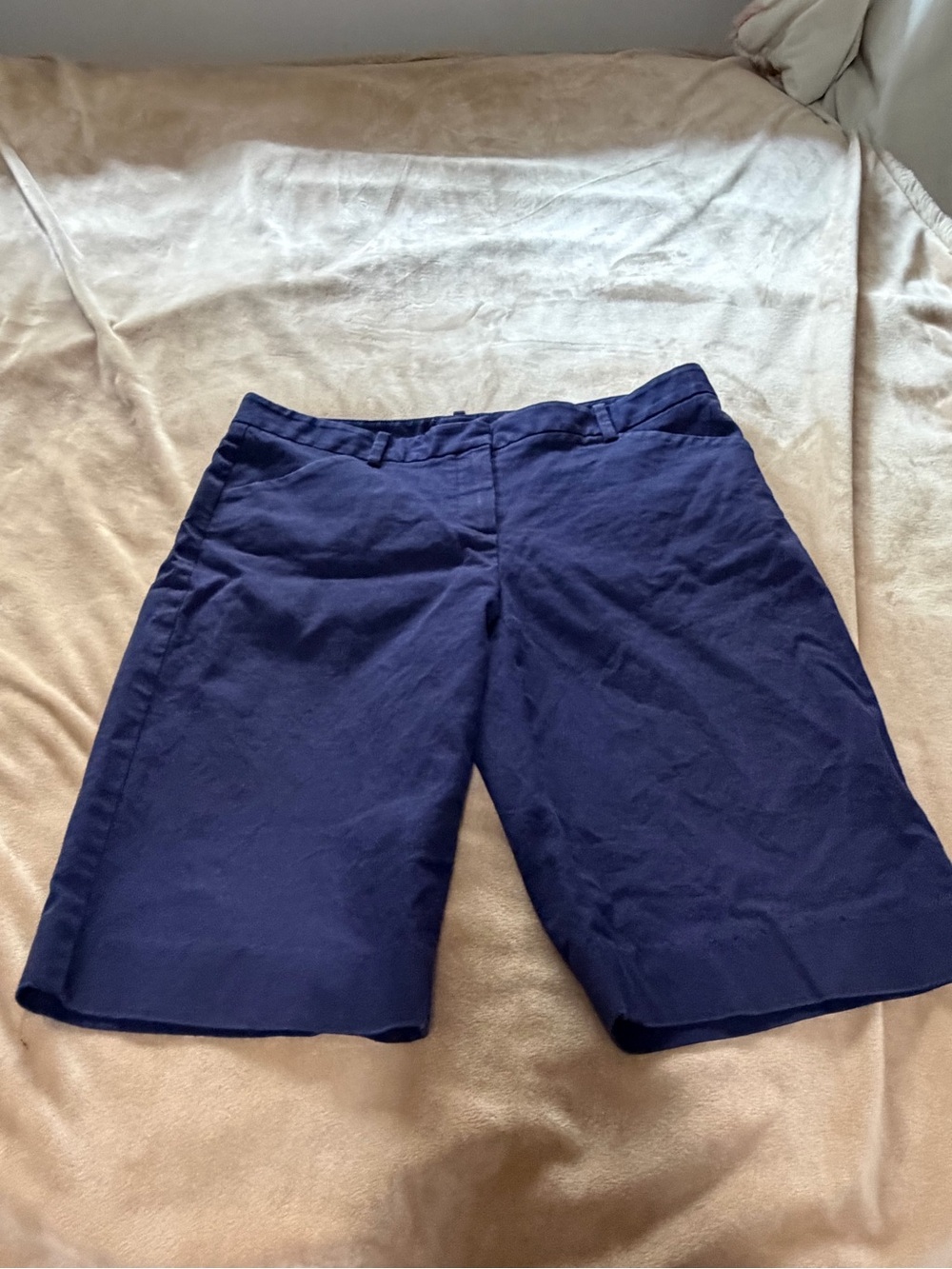 Theory Classic Women's Navy Bermuda Shorts Women’s 8 Golf